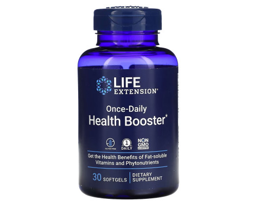 Life Extension, Once-Daily Health Booster, 30 Softgels Life Extension, Once-Daily Health Booster, 30 Softgels