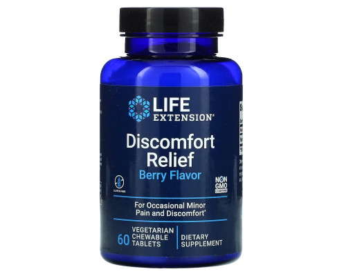 Life Extension, PEA Discomfort Relief, 60 Chewable Tablets