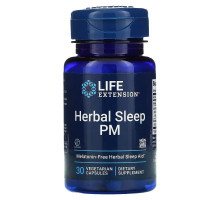 Life Extension, Herbal Sleep PM, 30 Vegetarian Capsules