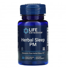 Life Extension, Herbal Sleep PM, 30 Vegetarian Capsules