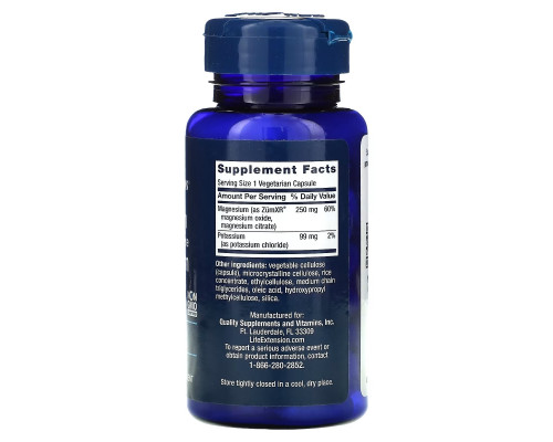 Life Extension, Potassium with Extend-Release Magnesium, 60 Vegetarian Capsules Life Extension, Potassium with Extend-Release Magnesium, 60 Vegetarian Capsules