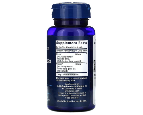 Life Extension, Cortisol-Stress Balance, 30 Vegetarian Capsules Life Extension, Cortisol-Stress Balance, 30 Vegetarian Capsules