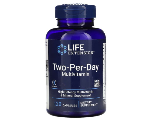 Life Extension, Two-Per-Day Capsules, 120 Capsules Life Extension, Two-Per-Day Capsules, 120 Capsules