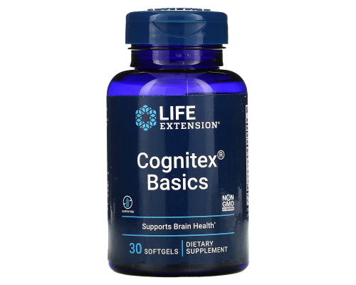 Life Extension, Cognitex Basics, 30 Softgels Life Extension, Cognitex Basics, 30 Softgels