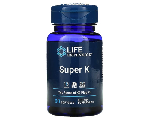Life Extension, Super K, 90 Softgels Life Extension, Super K, 90 Softgels