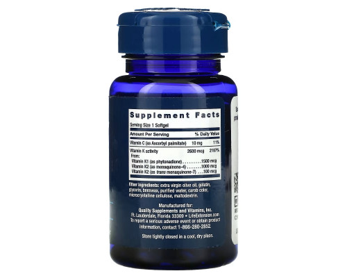 Life Extension, Super K, 90 Softgels Life Extension, Super K, 90 Softgels