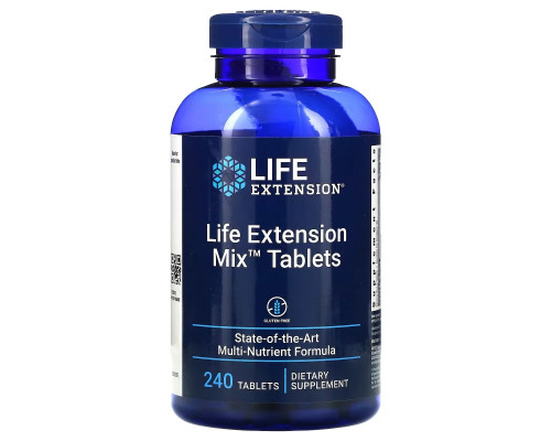 Life Extension, Mix Tablets, 240 Tablets Life Extension, Mix Tablets, 240 Tablets