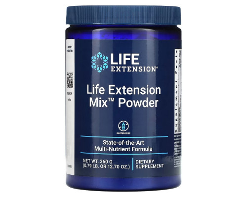 Life Extension, Mix, порошок, 360 г (12,70 унции) Life Extension, Mix, порошок, 360 г (12,70 унции)