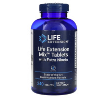Life Extension, Life Extension Mix Tablets with Extra Niacin, 240 Tablets