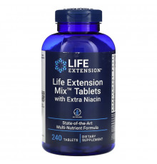 Life Extension, Life Extension Mix Tablets with Extra Niacin, 240 Tablets