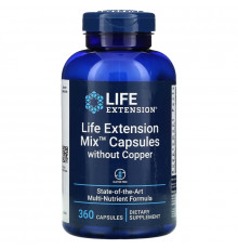 Life Extension, Mix Capsules without Copper, 360 Capsules