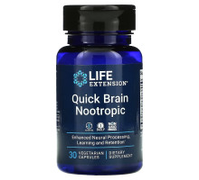 Life Extension, Quick Brain Nootropic, 30 Vegetarian Capsules