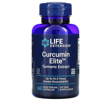 Life Extension, Curcumin Elite Turmeric Extract, 60 Vegetarian Capsules