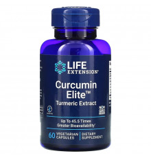 Life Extension, Curcumin Elite Turmeric Extract, 60 Vegetarian Capsules
