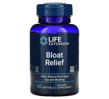 Life Extension, Средство от вздутия живота, 60 мягких таблеток