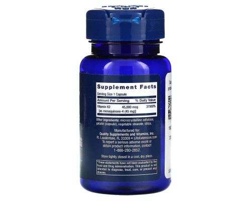 Life Extension, Mega Vitamin K2, 30 Capsules Life Extension, Mega Vitamin K2, 30 Capsules