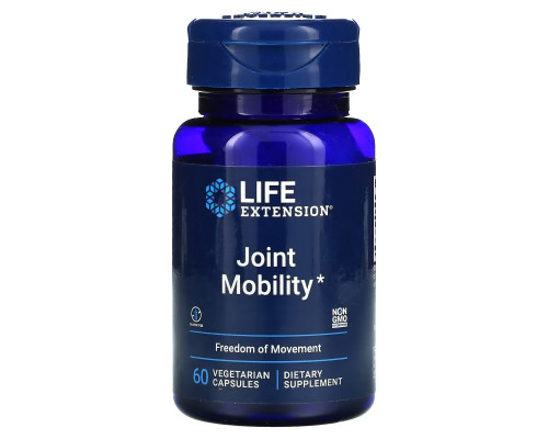 Life Extension, Joint Mobility, 60 Vegetarian Capsules Life Extension, Joint Mobility, 60 Vegetarian Capsules