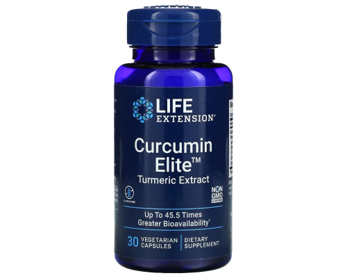 Life Extension, Curcumin Elite, Turmeric Extract, 30 Vegetarian Capsules Life Extension, Curcumin Elite, Turmeric Extract, 30 Vegetarian Capsules