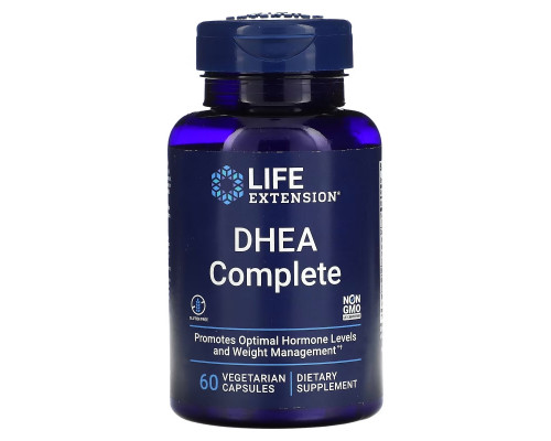 Life Extension, DHEA Complete, 60 Vegetarian Capsules Life Extension, DHEA Complete, 60 Vegetarian Capsules