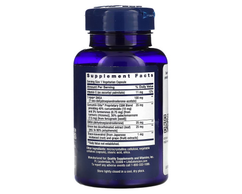 Life Extension, DHEA Complete, 60 Vegetarian Capsules Life Extension, DHEA Complete, 60 Vegetarian Capsules