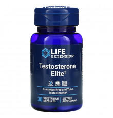 Life Extension, Testosterone Elite, 30 Vegetarian Capsules