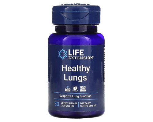 Life Extension, Healthy Lungs, 30 Vegetarian Capsules Life Extension, Healthy Lungs, 30 Vegetarian Capsules