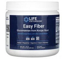 Клетчатка Life Extension, Easy Fiber, натуральный апельсин, 167 г (5,89 унции)