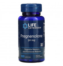 Life Extension Pregnenolone 50 mg 100 Capsules