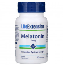 Life Extension Мелатонин 1 мг 60 капсул