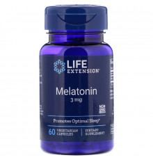 Life Extension Мелатонин 3 мг 60 капсул