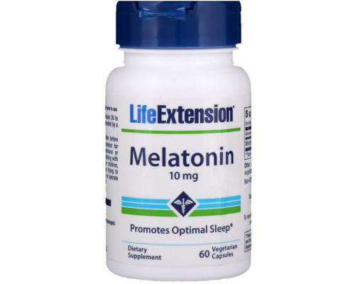 Life Extension Мелатонин 10 мг 60 капсул Life Extension Мелатонин 10 мг 60 капсул