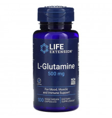 Life Extension, L-глютамин 100 капсул