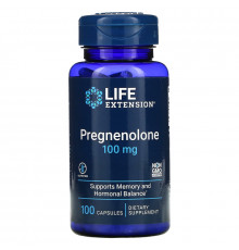 Life Extension Pregnenolone 100 mg 100 Capsules