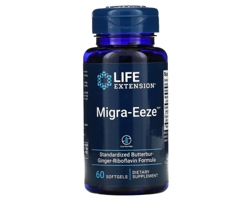 Life Extension Migra-Eeze 60 гелевых капсул Life Extension Migra-Eeze 60 гелевых капсул