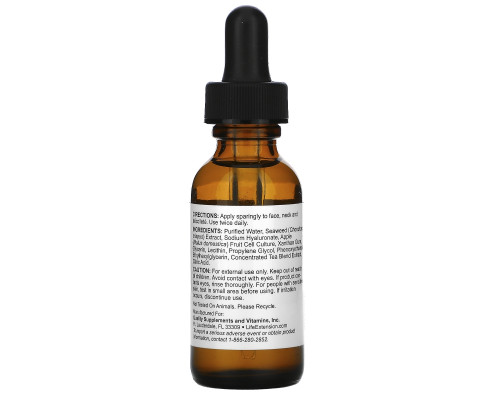 Life Extension Cosmesis Skin Care Skin Stem Cell Serum 1 oz