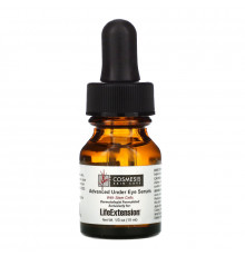Life Extension Cosmesis Skin Care Advanced Under Eye Serum With Stem Cells 1/3 oz (10 ml)