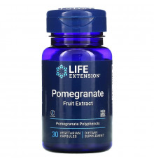 Life Extension, Pomegranate Fruit Extract, 30 Vegetarian Capsules