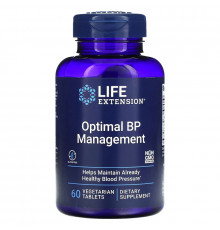 Life Extension, Optimal BP Management, 60 Vegetarian Tablets