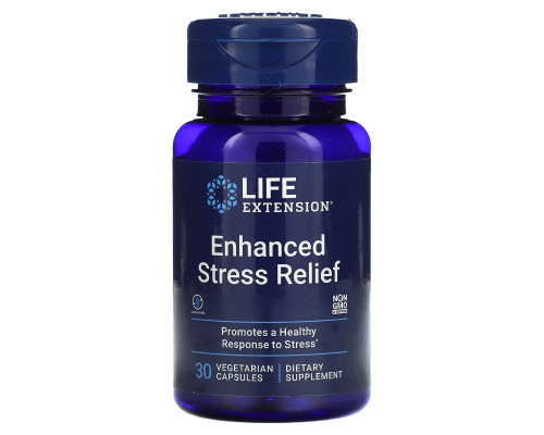 Life Extension Натуральное средство для снятия стресса 30 овощных капсул Life Extension Натуральное средство для снятия стресса 30 овощных капсул