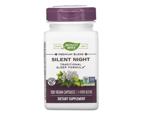 Nature's Way, Silent Night, 100 Vegan Capsules