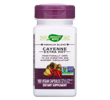 Nature's Way, Cayenne Extra Hot, 100 Veg. Capsules