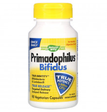 Nature's Way, Primadophilus, бифидобактерии, для взрослых, 90 вегетарианских капсул