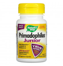 Nature's Way, Primadophilus, для детей 6-12 лет, 90 вегетарианских капсул