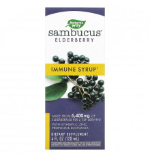 Nature's Way, Sambucus Immune, Elderberry Syrup, 4 fl oz (120 ml)