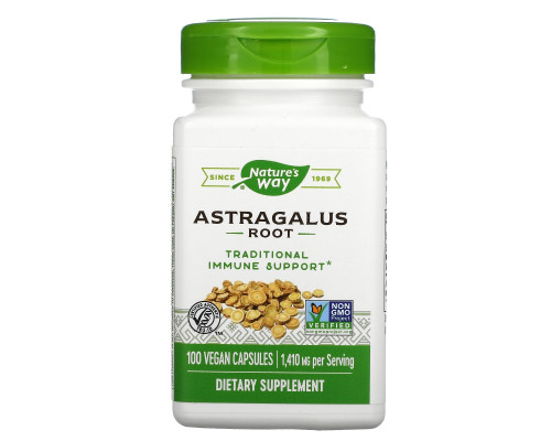 Nature's Way, Astragalus Root, 470 mg, 100 Vegetarian Capsules Nature's Way, Astragalus Root, 470 mg, 100 Vegetarian Capsules