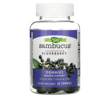 Nature's Way, Sambucus, Standardized Elderberry, 60 Gummies