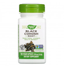 Nature's Way, Black Cohosh Root, 540 mg, 100 Vegetarian Capsules