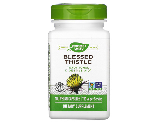 Nature's Way, Blessed Thistle, 390 mg, 100 Vegetarian Capsules