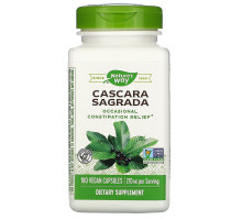 Nature's Way, Cascara Sagrada Bark, 425 mg, 180 Vegetarian Capsules