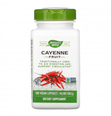 Nature's Way, Cayenne, 180 Veg. Capsules